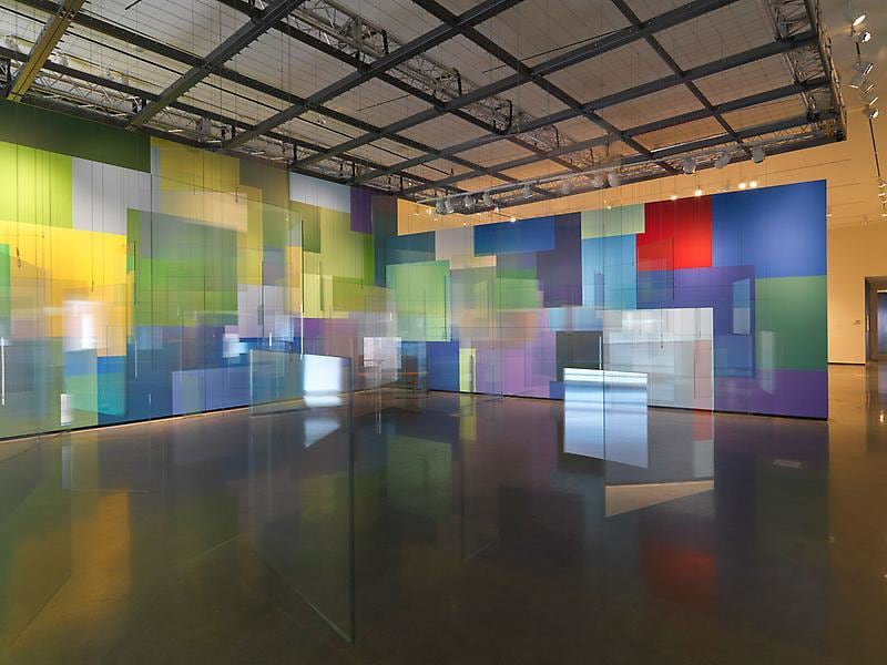 Installation View: Spencer Finch, Painting Air