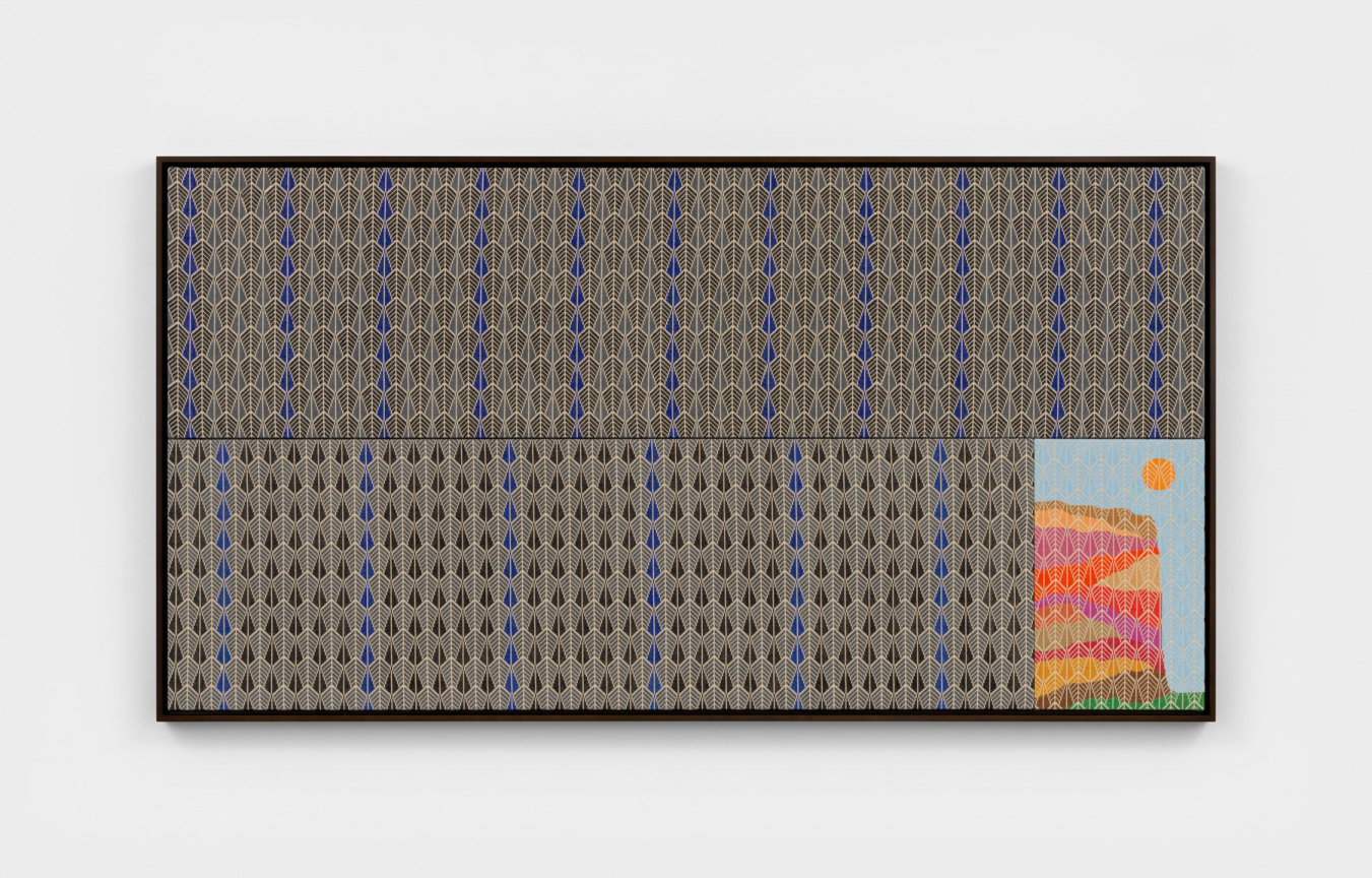 JORDAN NASSAR, When the sun does justice to life and death in the middle of the sky / a mask of steel descends over its face, 2025