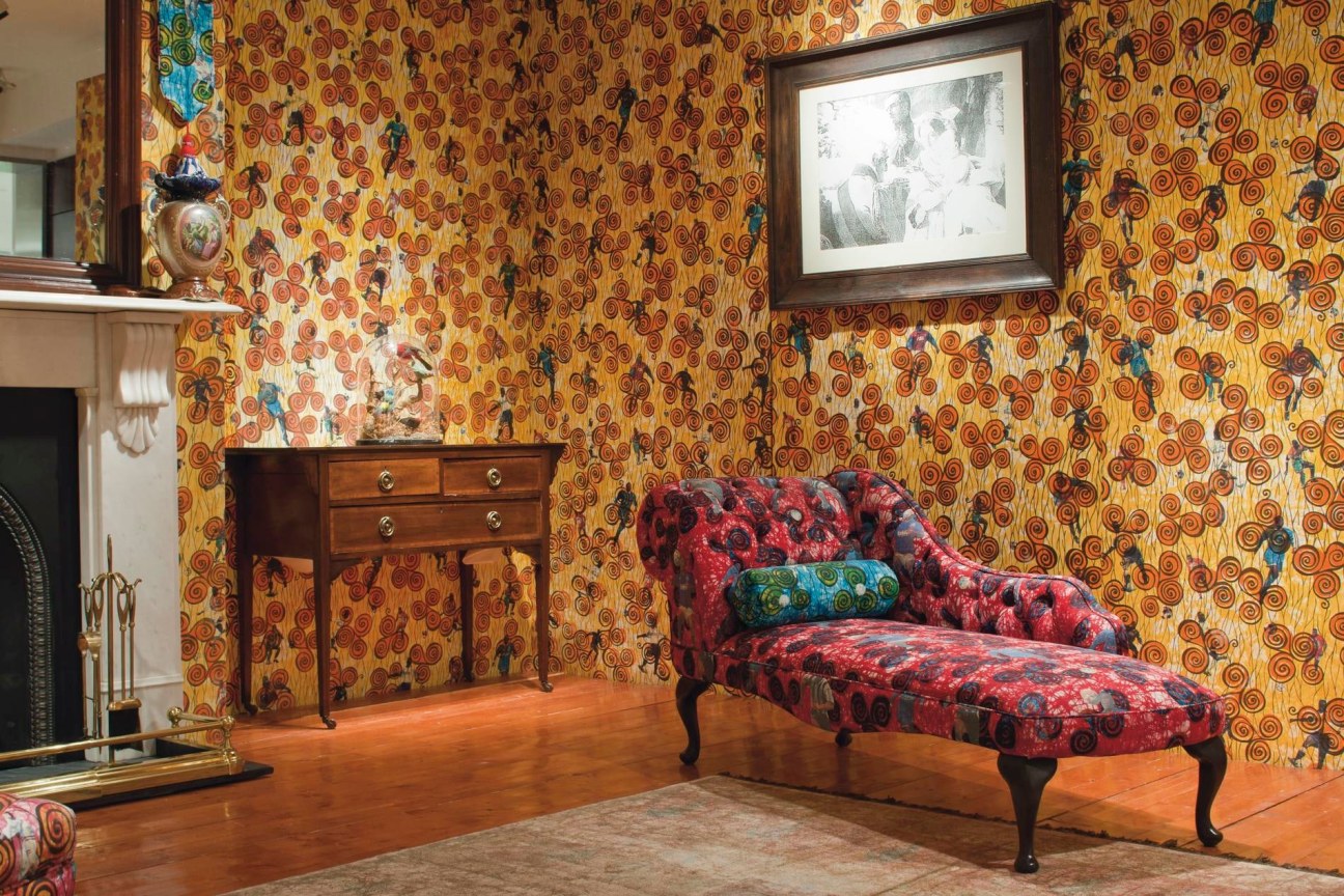 Detail of YINKA SHONIBARE MBE The Victorian Philanthropist's Parlour