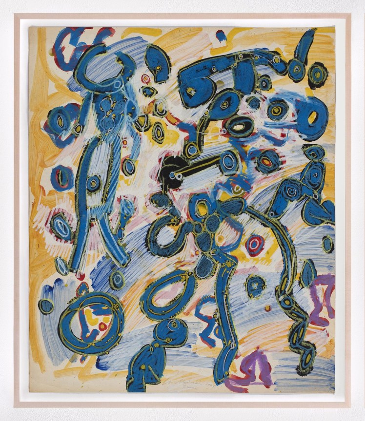 image of lee mullican's Summer world, 1965