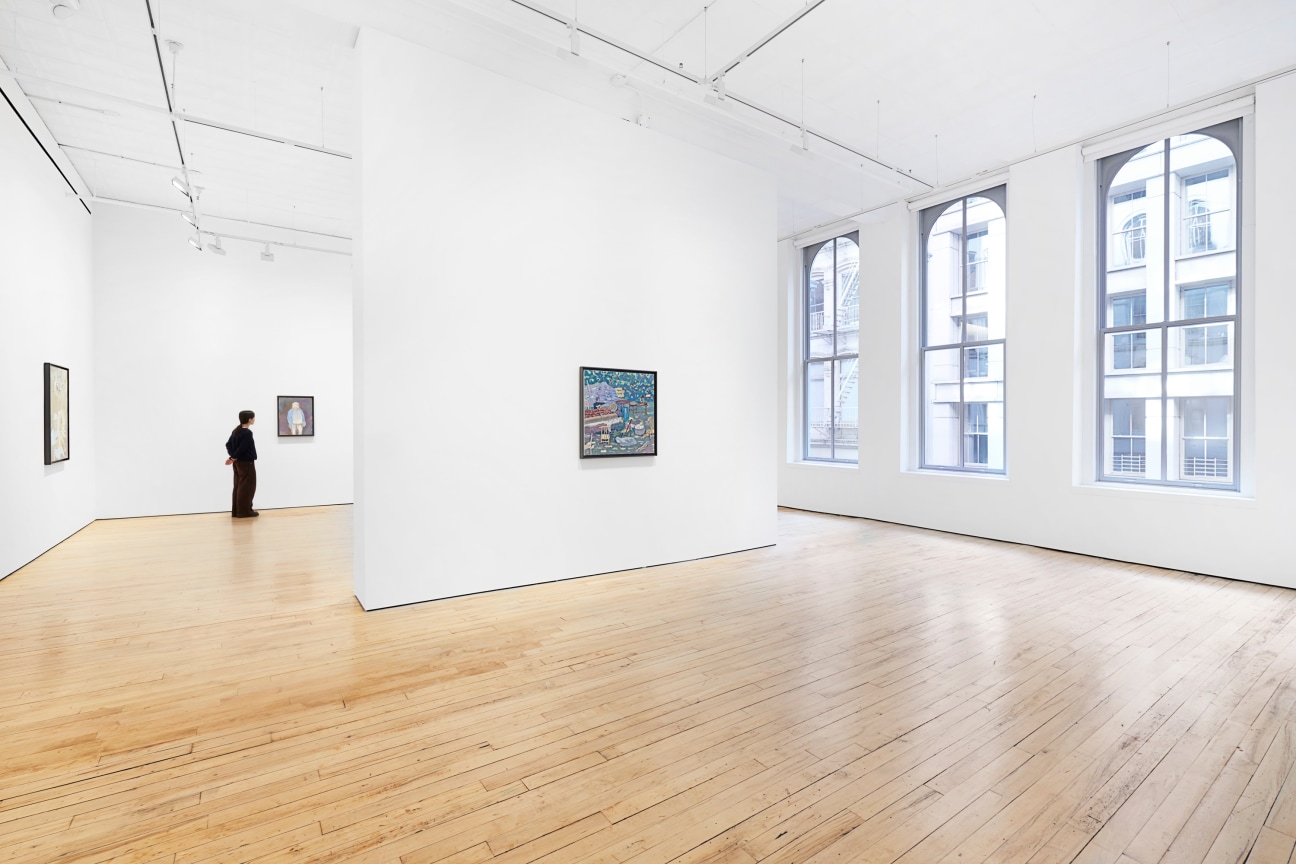 Installation view, Yun-Fei Ji, The Sunflower Turned Its Back, James Cohan, 52 Walker Street, November 17, 2022 - January 7, 2023