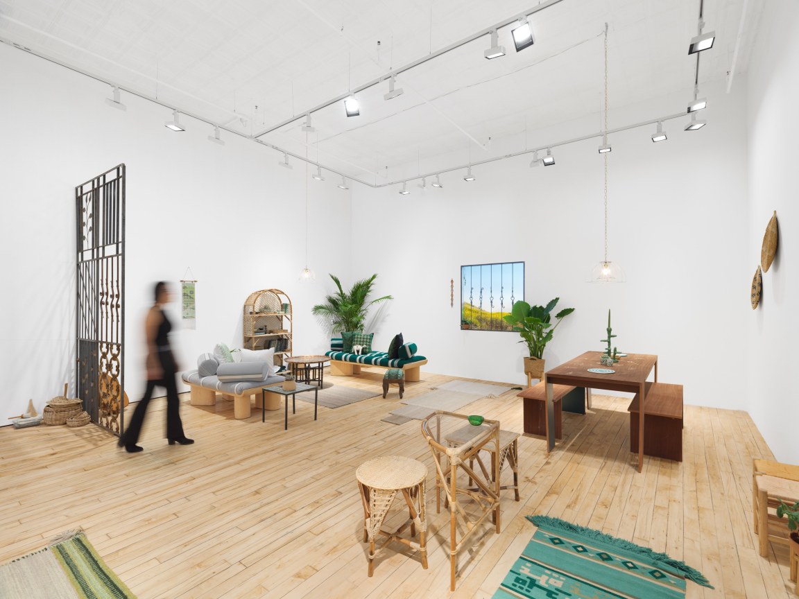 Installation View, Jordan Nassar, A Mountain Looms, James Cohan, 52 Walker Street, April 7 - May 10, 2023