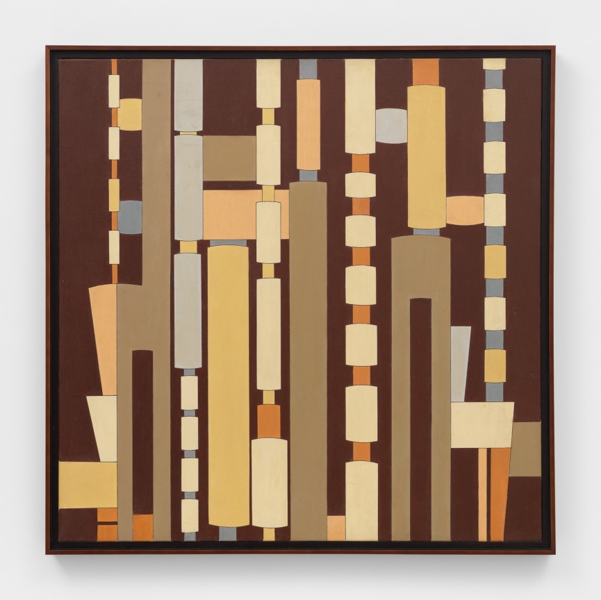 Image of a 1957 untitled oil painting by Elsa Gramcko.