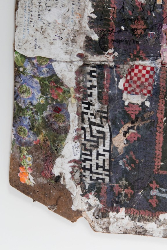 Detail of  SIMON EVANS's Another Selfish Prayer Rug