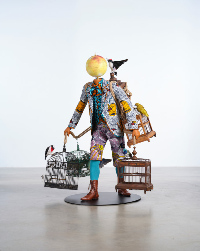 Image of YINKA SHONIBARE, CBE's Birdcage Kid (Boy), 2023