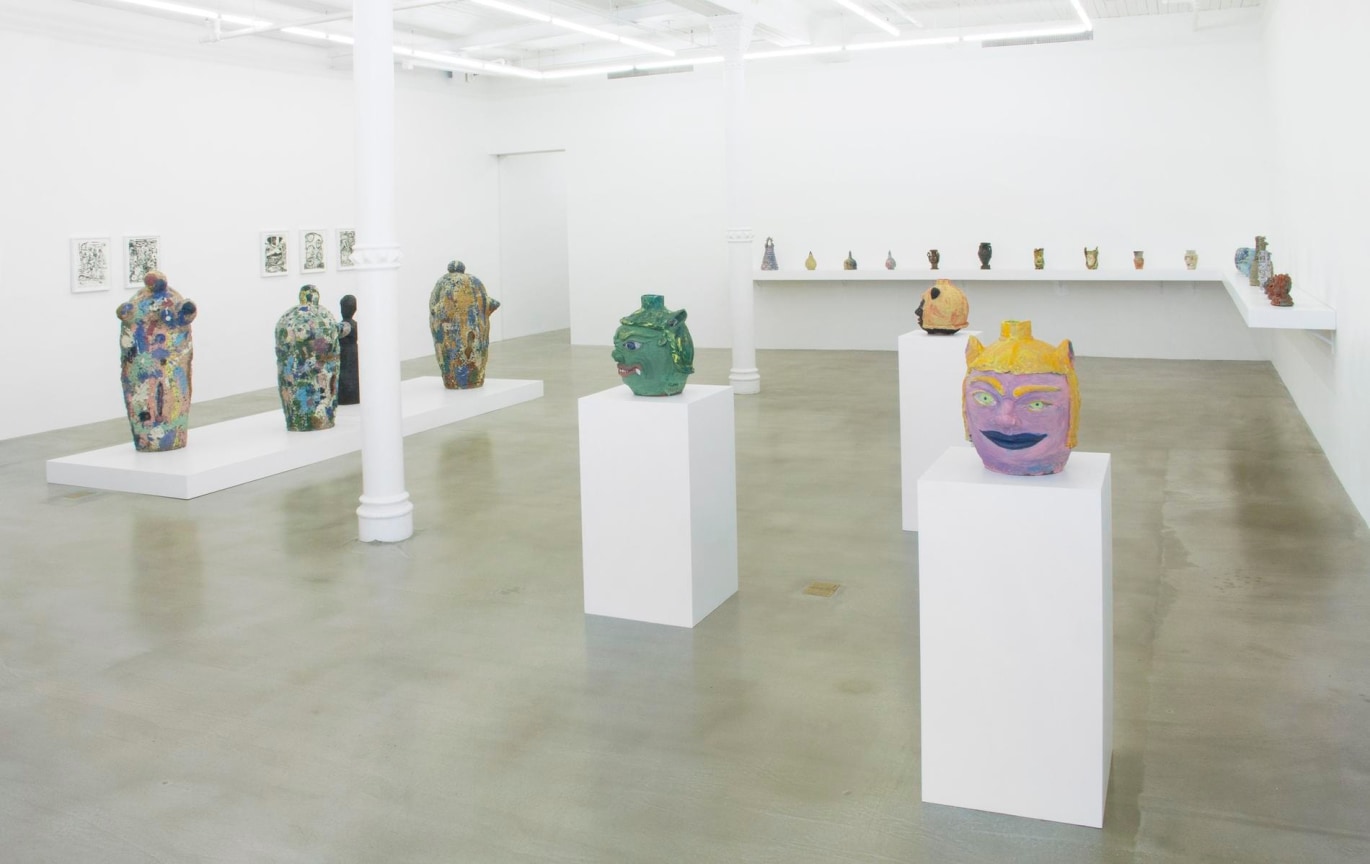 installation view of exhibition