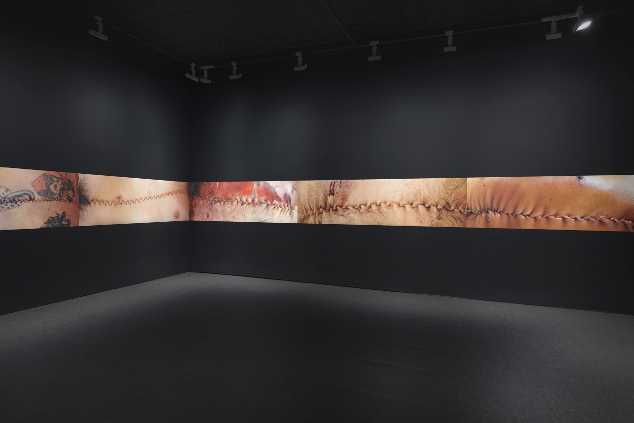 Installation view, Teresa Margolles,&nbsp;Lo que hemos perdido / What we lost,&nbsp;James Cohan, 52 Walker Street,&nbsp;October 15 - November 12, 2022.