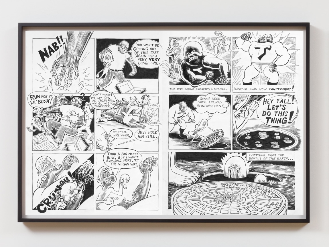 Image of TRENTON DOYLE HANCOCK's Trenton Doyle Hancock Presents The Moundverse, Chapter 2: Veganism, 2020