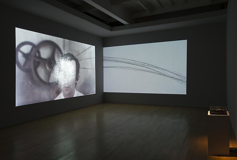 two video projections