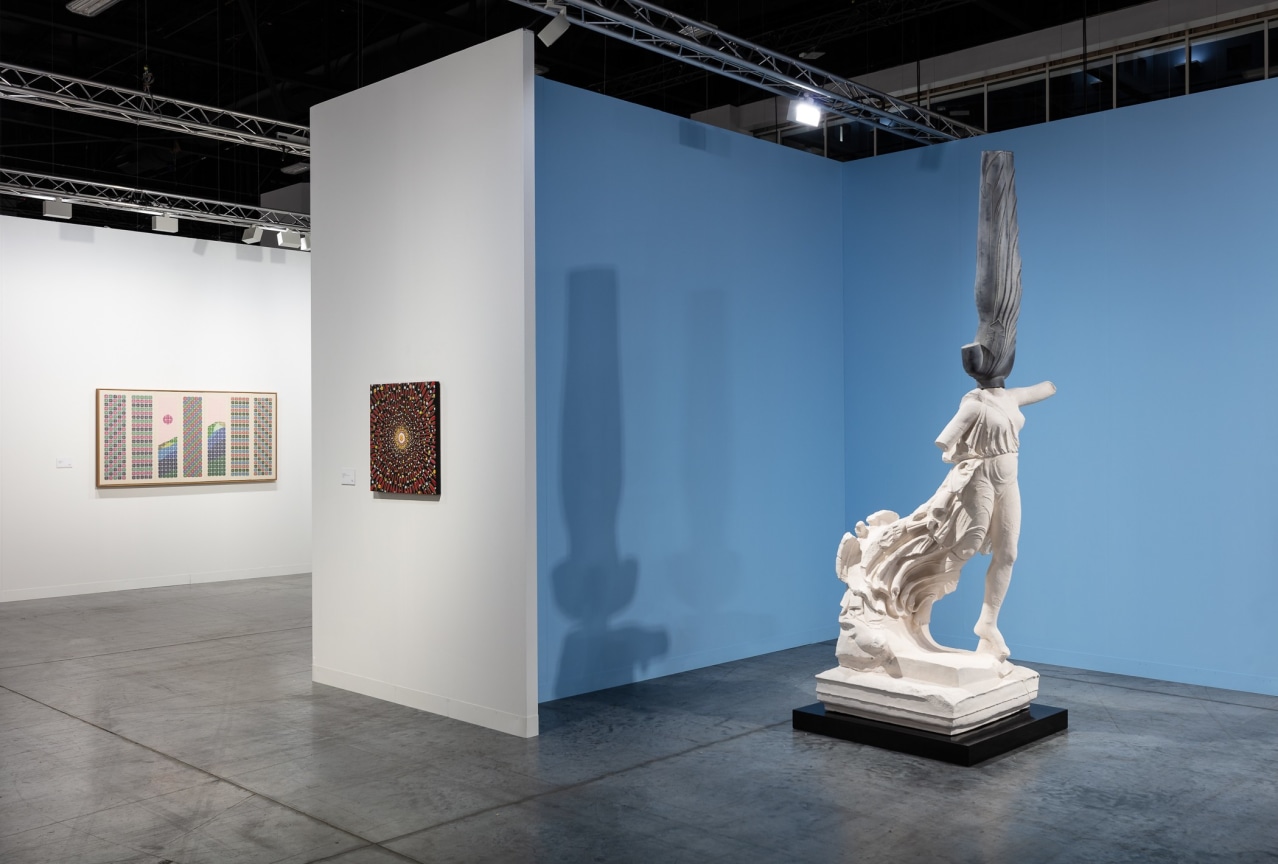 Installation view, James Cohan at Art Basel Miami Beach, Booth G20, Miami, FL, November 29 - December 3, 2022