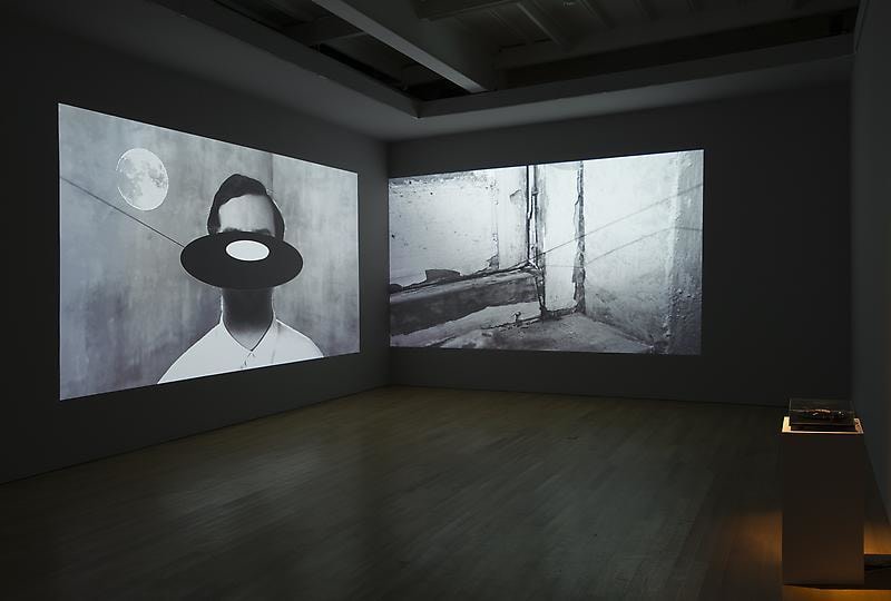 two video projections