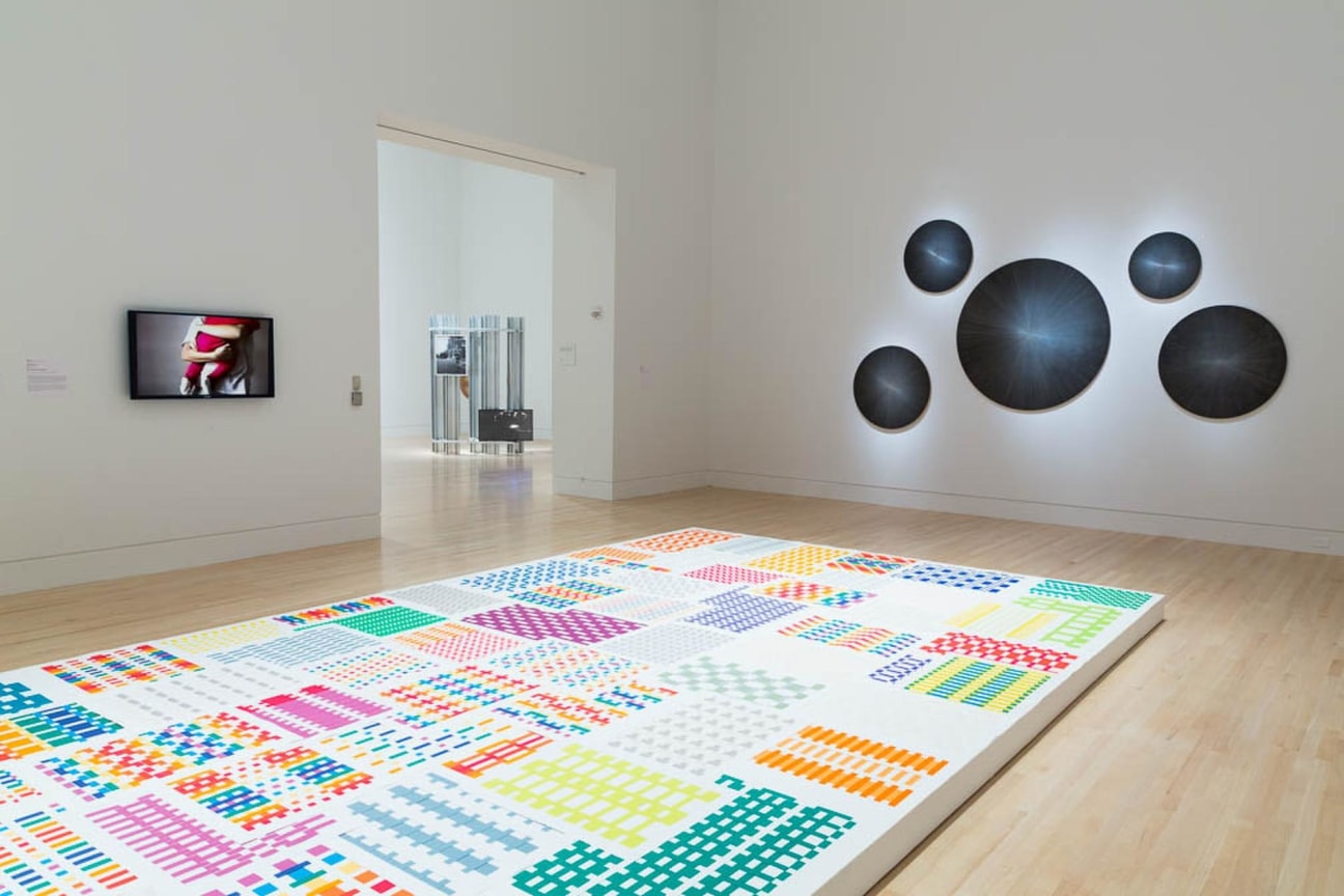Installation view: Michelle Grabner: Weaving Life Into Art