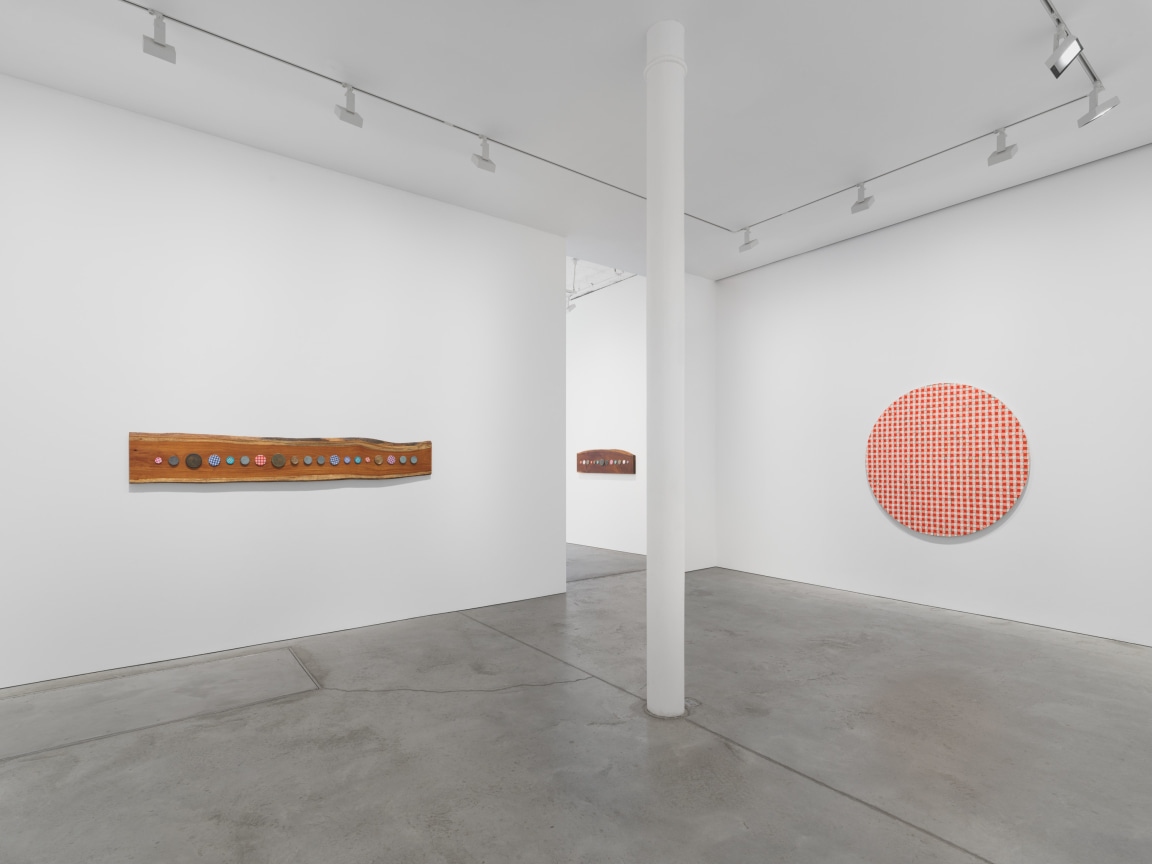 Installation view, Michelle Grabner,&nbsp;James Cohan, 48 Walker Street, NY, June 28 - July 28, 2023