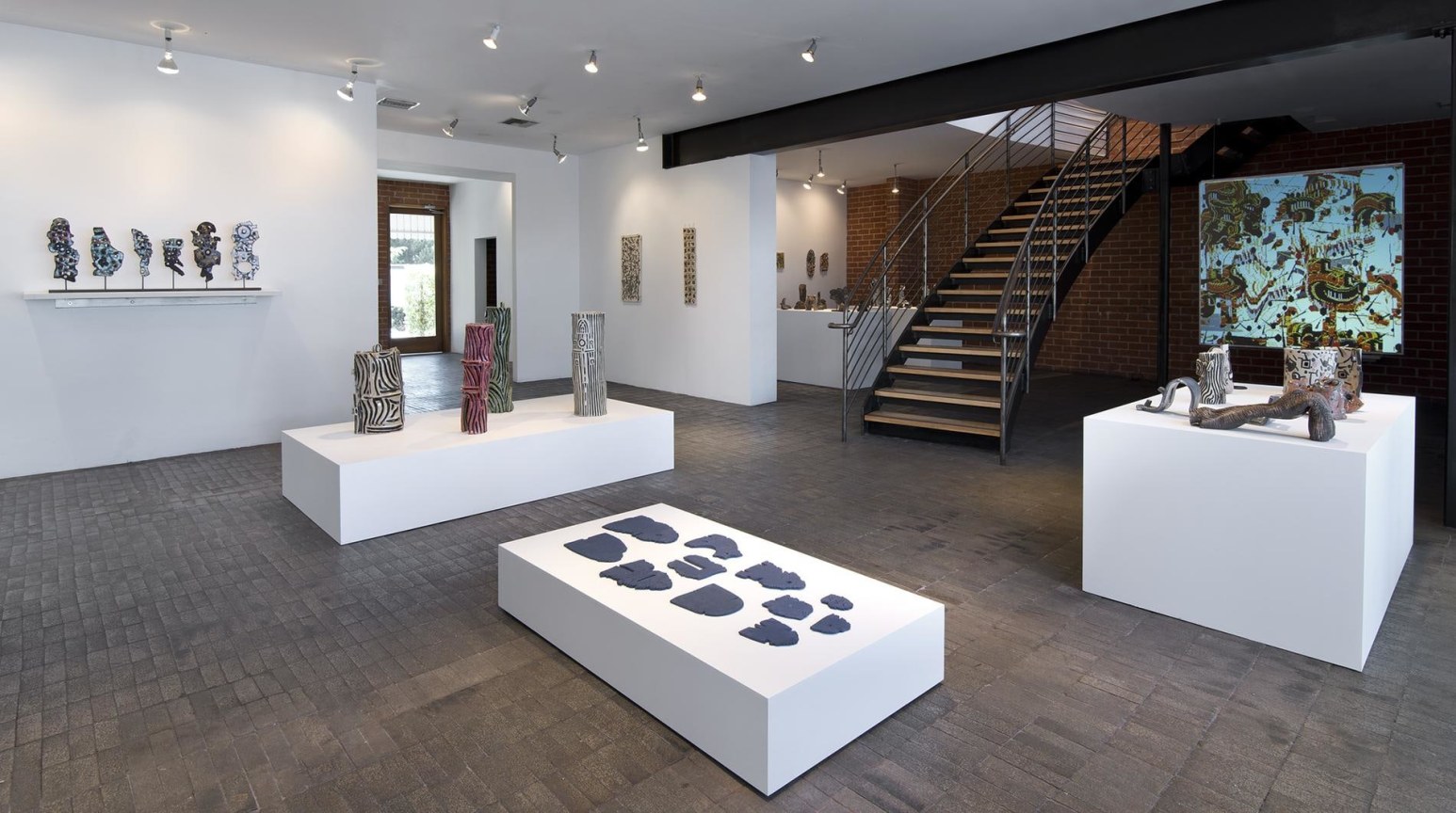 installation view of exhibition