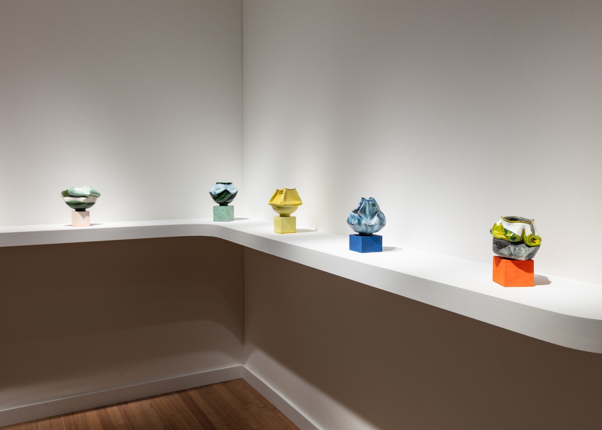 Installation View, Kathy Butterly at ADAA: The Art Show, Park Avenue Armory, New York, NY, November 1-5, 2023. Photo by Silvia Ros.