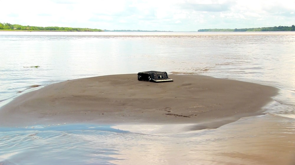 LOS JAICHACKERS (Eamon Ore-Giron & Julio César Morales), Subterranean Homesick Cumbia (still), 2014