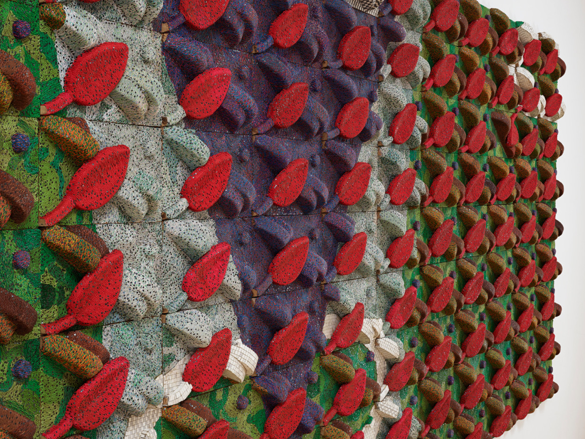 ELIAS SIME, Red Leaves, 2021