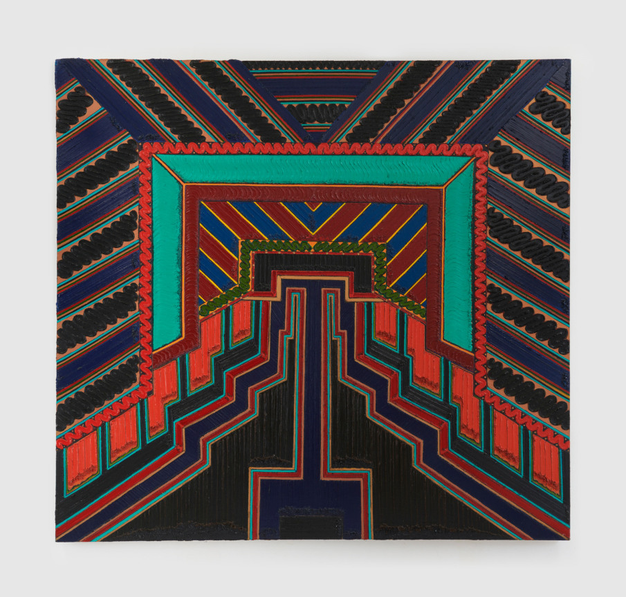 Image of MARY GRIGORIADIS's oil on canvas painting Portal Series, 1984