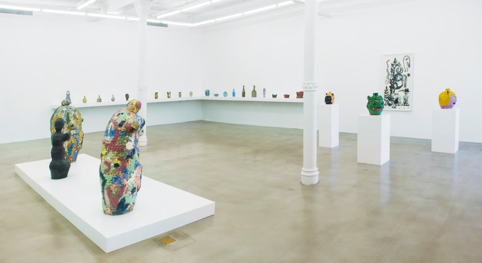 installation view of exhibition