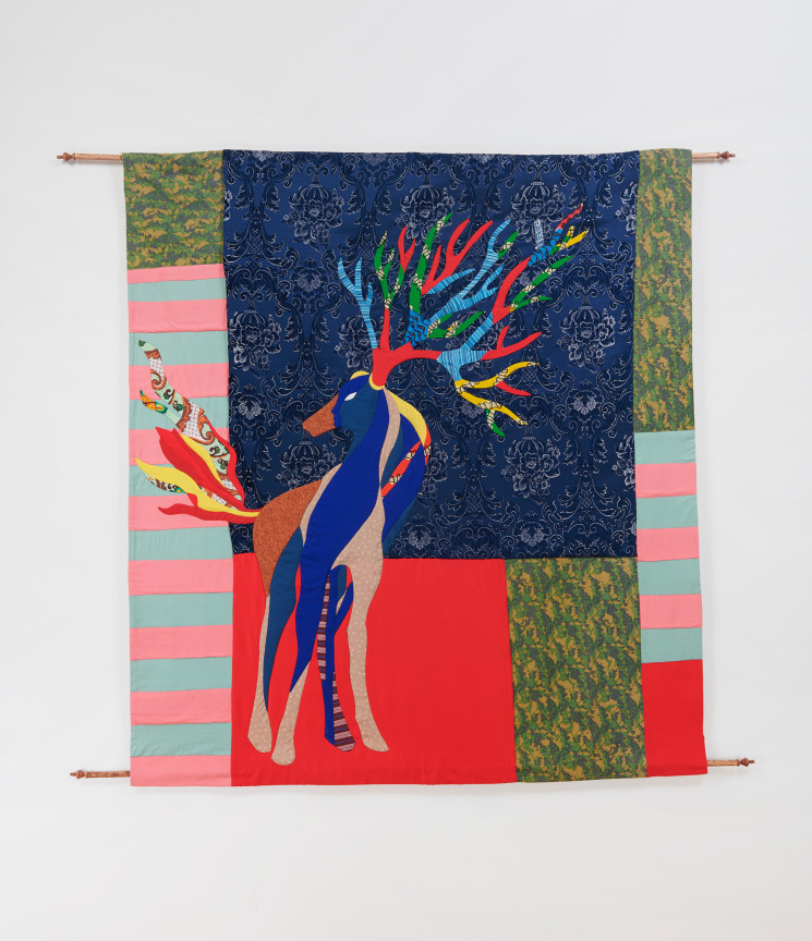 Image of CHRISTOPHER MYERS's The feet, the forehead, and the horn, 2022