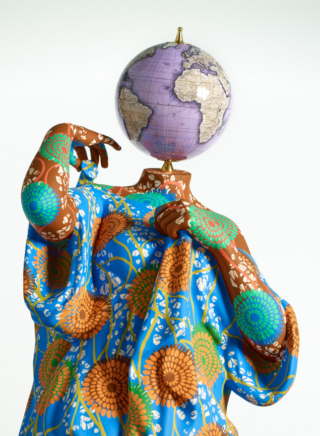 Detail of YINKA SHONIBARE, CBE's Diane of Gabii, 2019