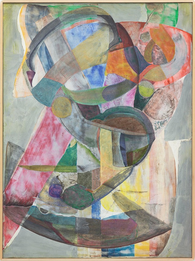 abstract, colorful shapes