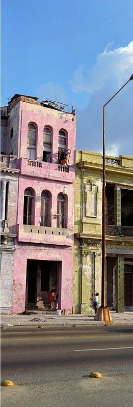 Image of WIM WENDERS's The Pink Building, Havana,&nbsp;1998