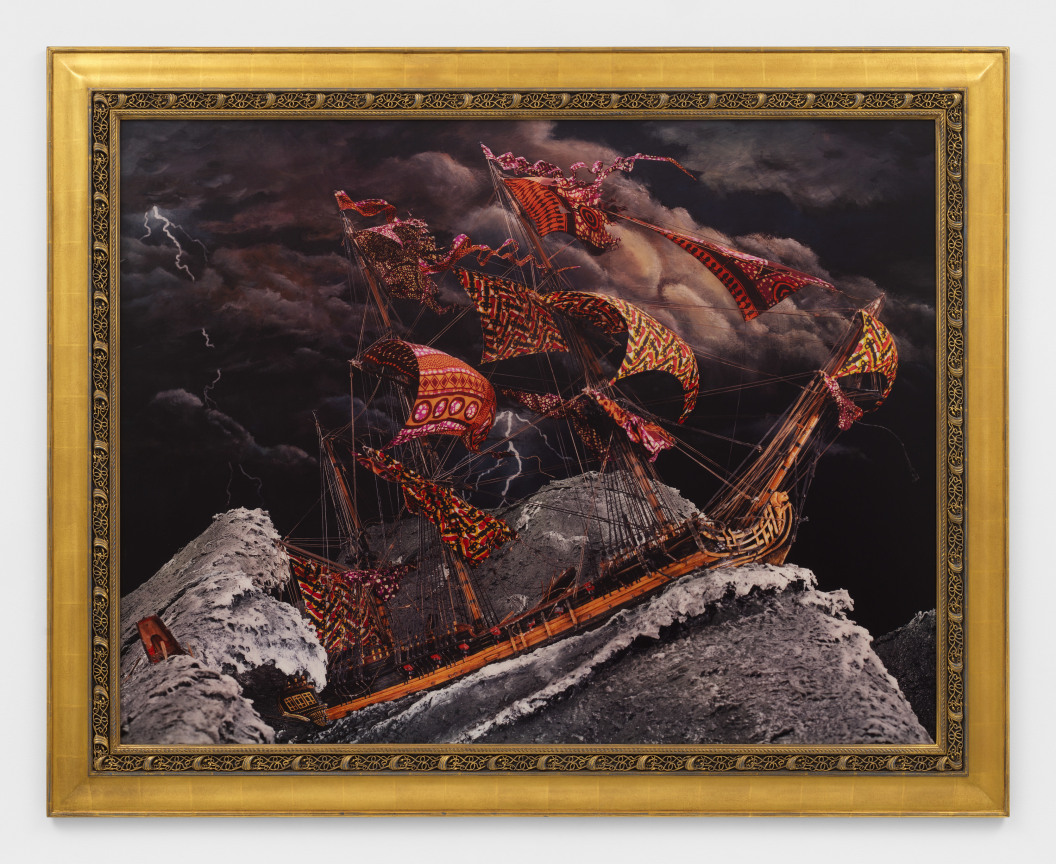 C-print mounted on sintra board