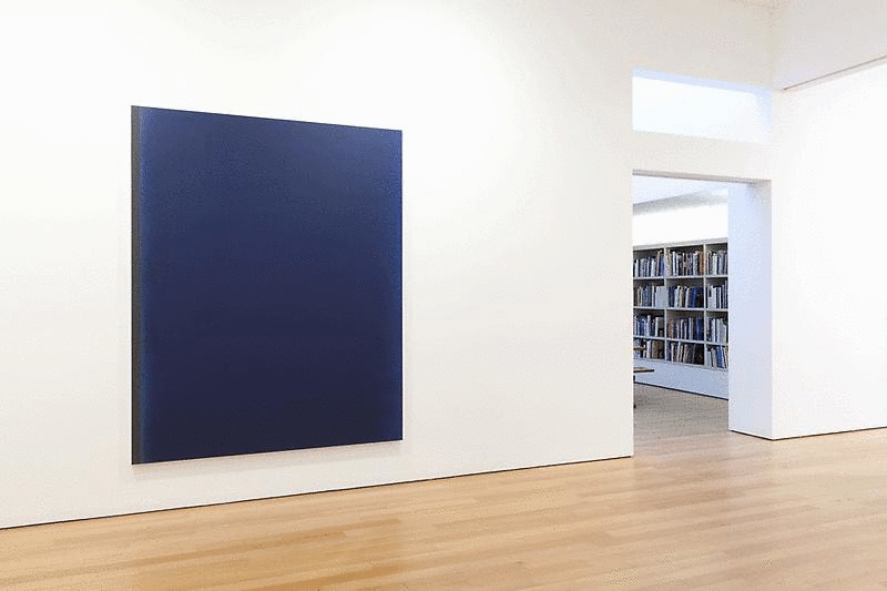 Installation view of one artwork