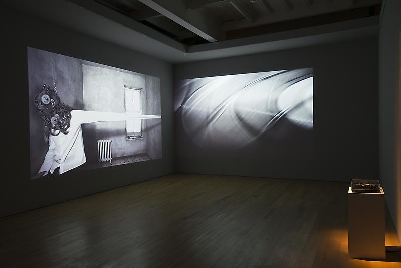 two video projections