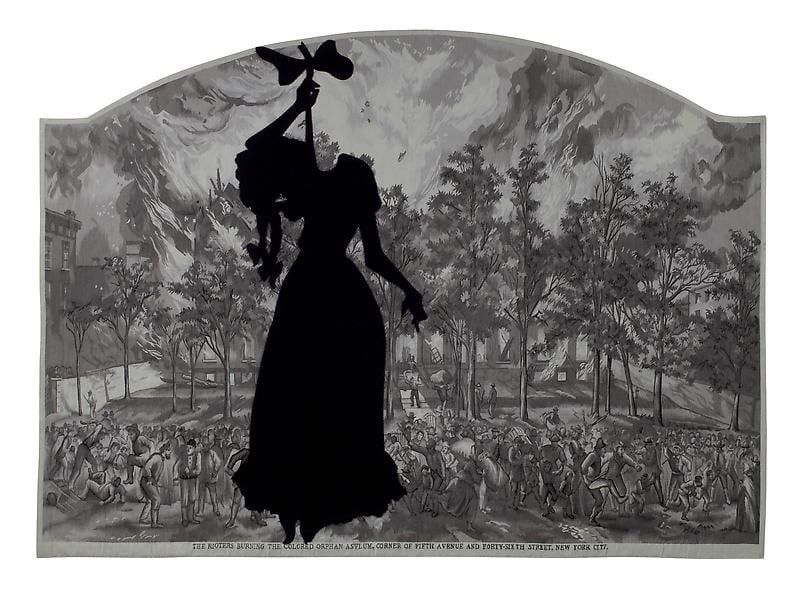 Image of KARA WALKER's A Warm Summer Evening in 1863, 2008