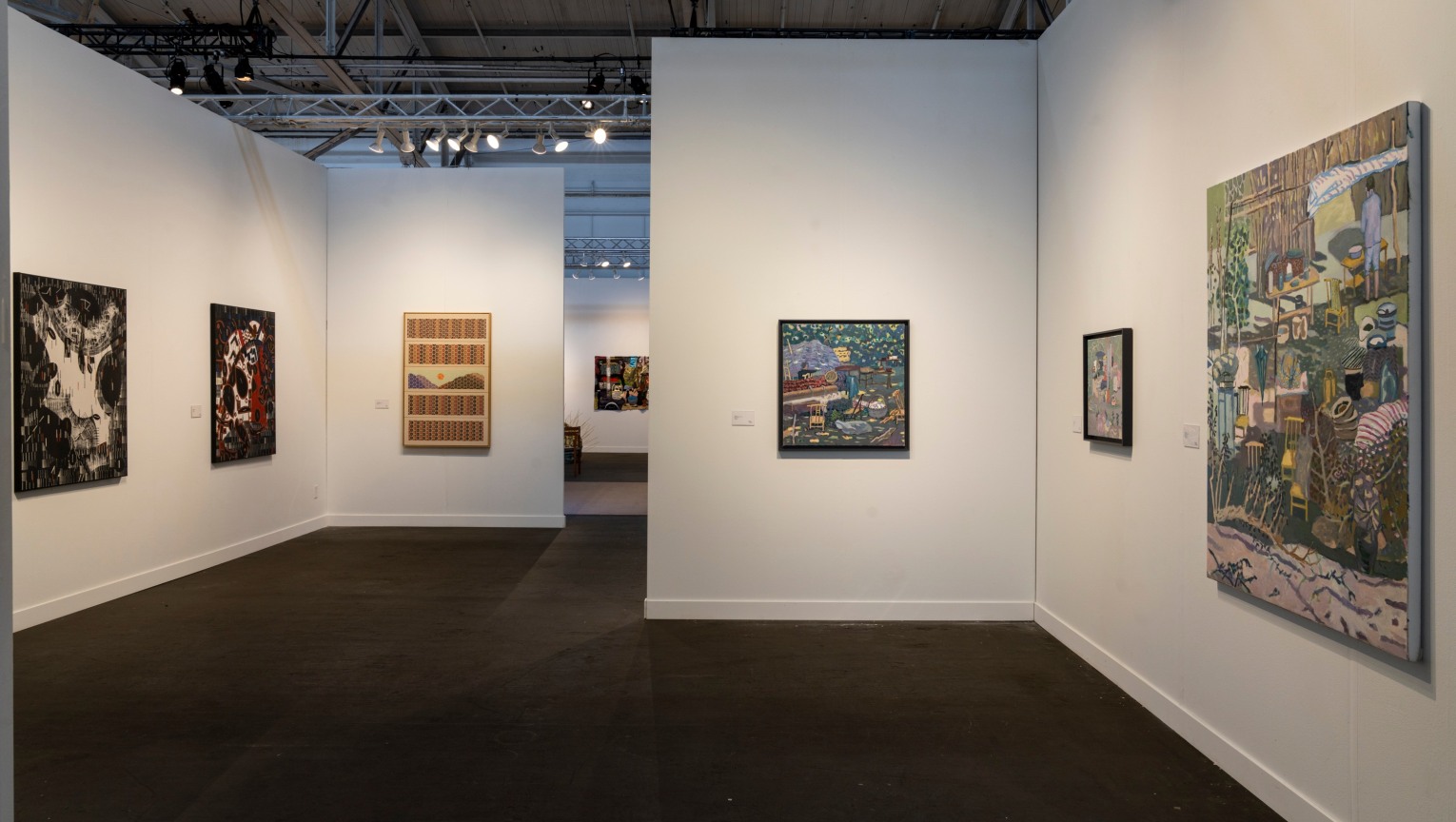 Installation view, James Cohan at FOG Design + Art, Booth 211, San Francisco, CA, January 19 - 22, 2023