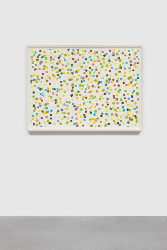 Image of SPENCER FINCH's Word Rain (Better than &mdash; Music!), 2018