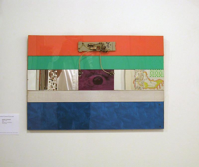 installation view of one work