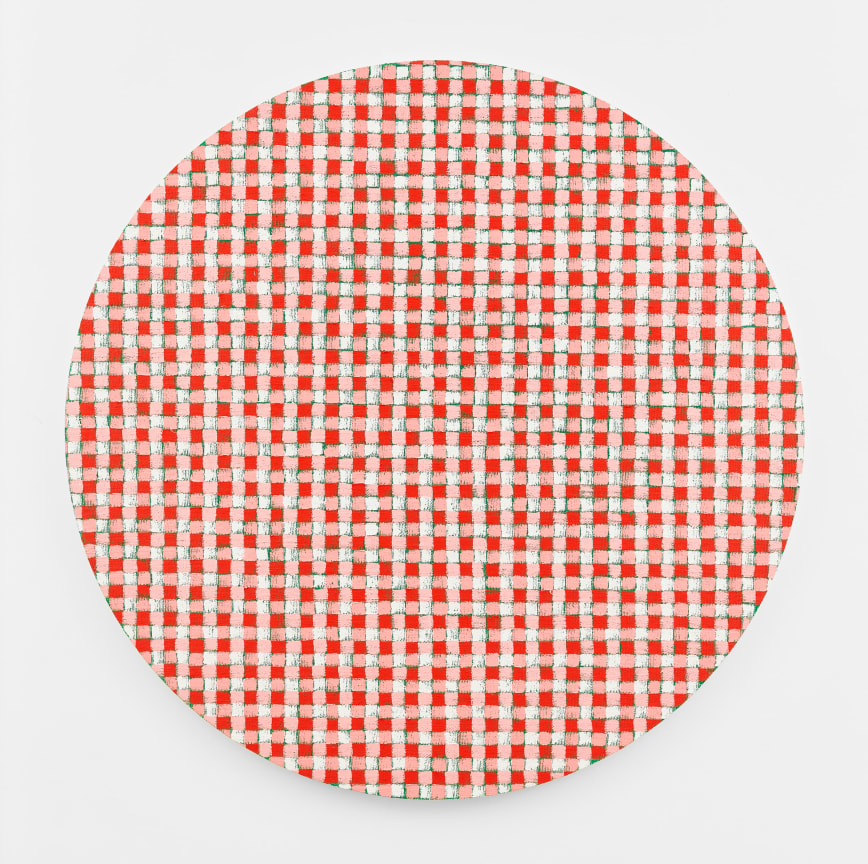 Image of an oil on burlap artwork by MICHELLE GRABNER, Untitled, 2023