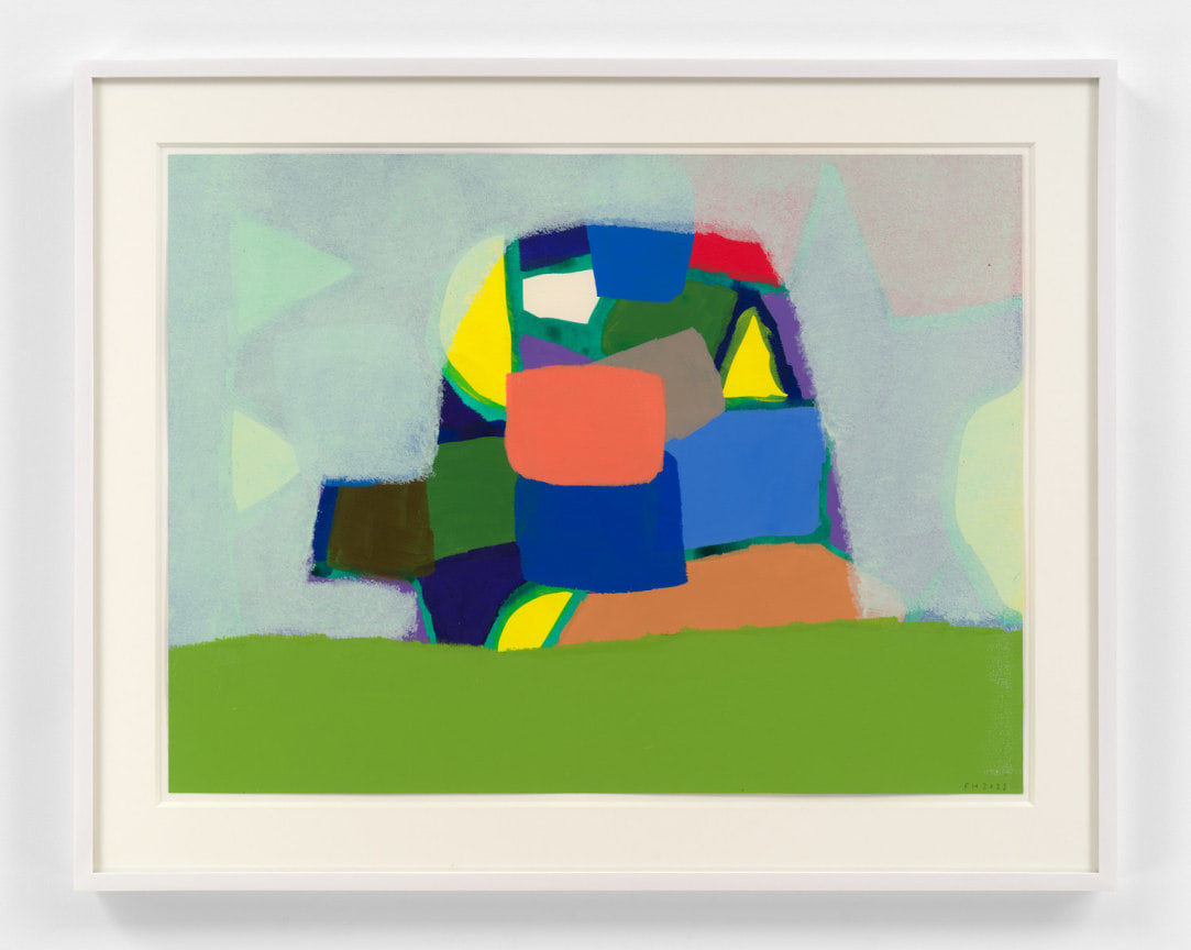 Acrylic and acuarela on paper