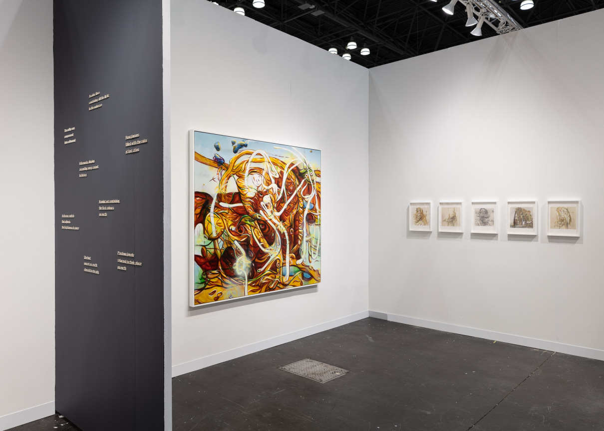 Installation view, Booth 206, The Armory Show, Javits Center, New York, September 9 - 11, 2022.