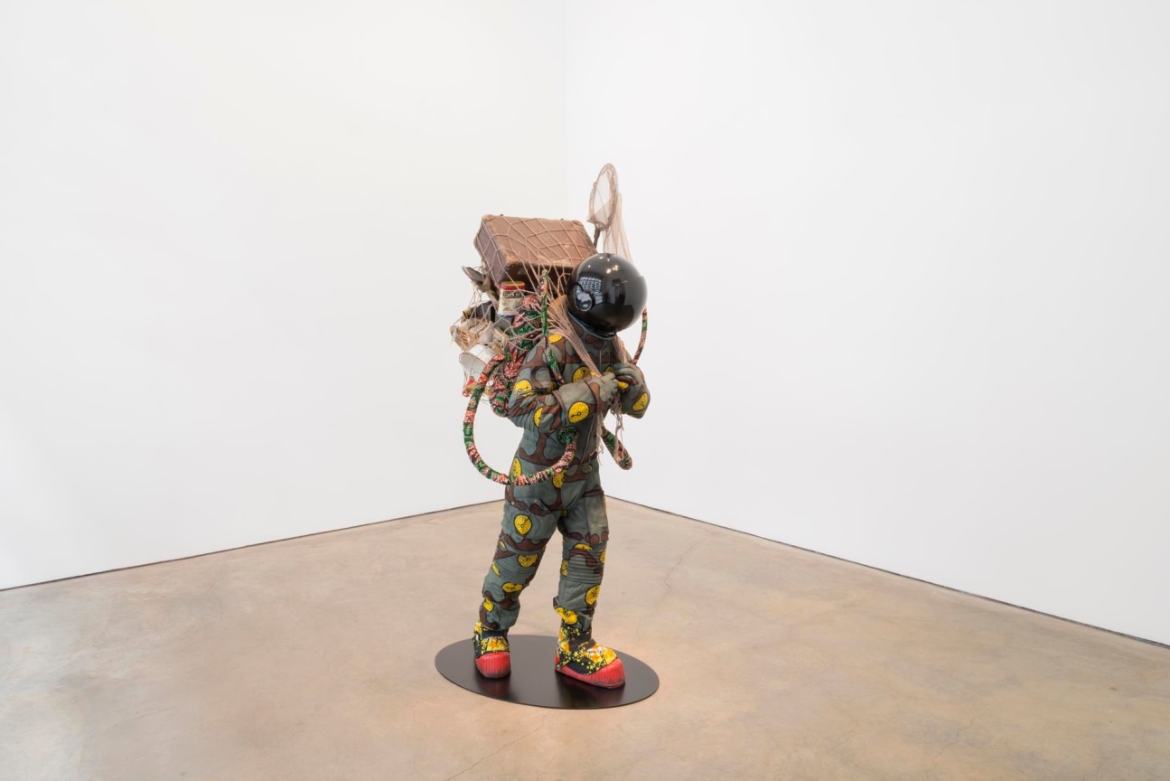 installation view of a sculpture