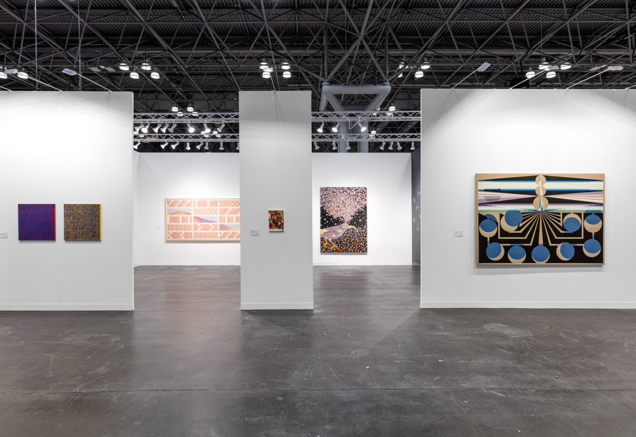 Installation view, Booth 206, The Armory Show, Javits Center, New York, September 9 - 11, 2022.