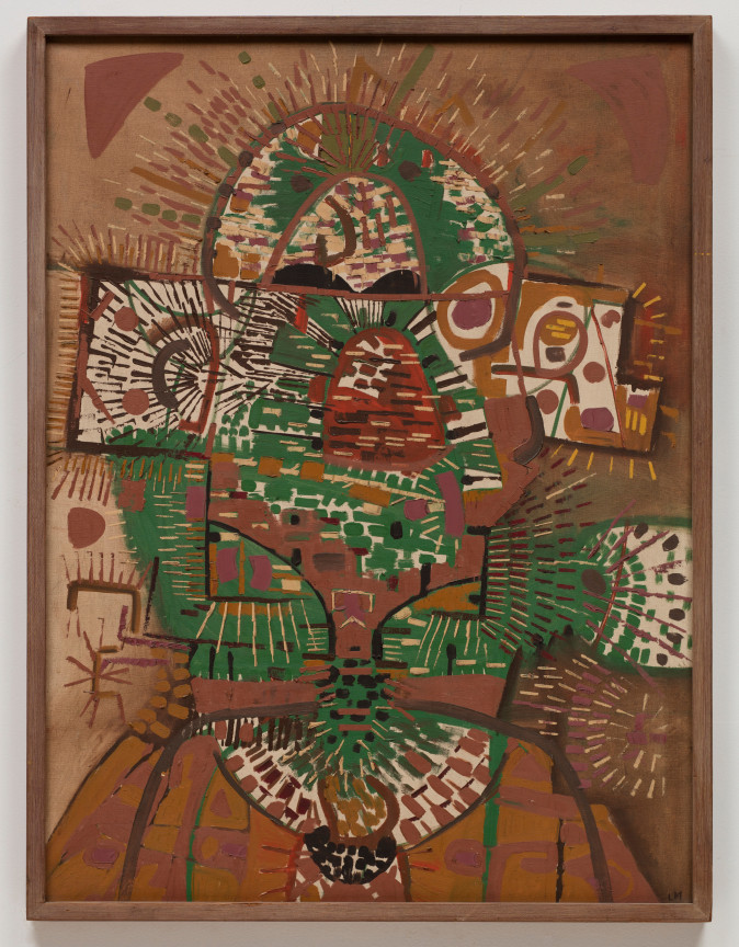 Image of LEE MULLICAN's Portrait in Answer, 1948