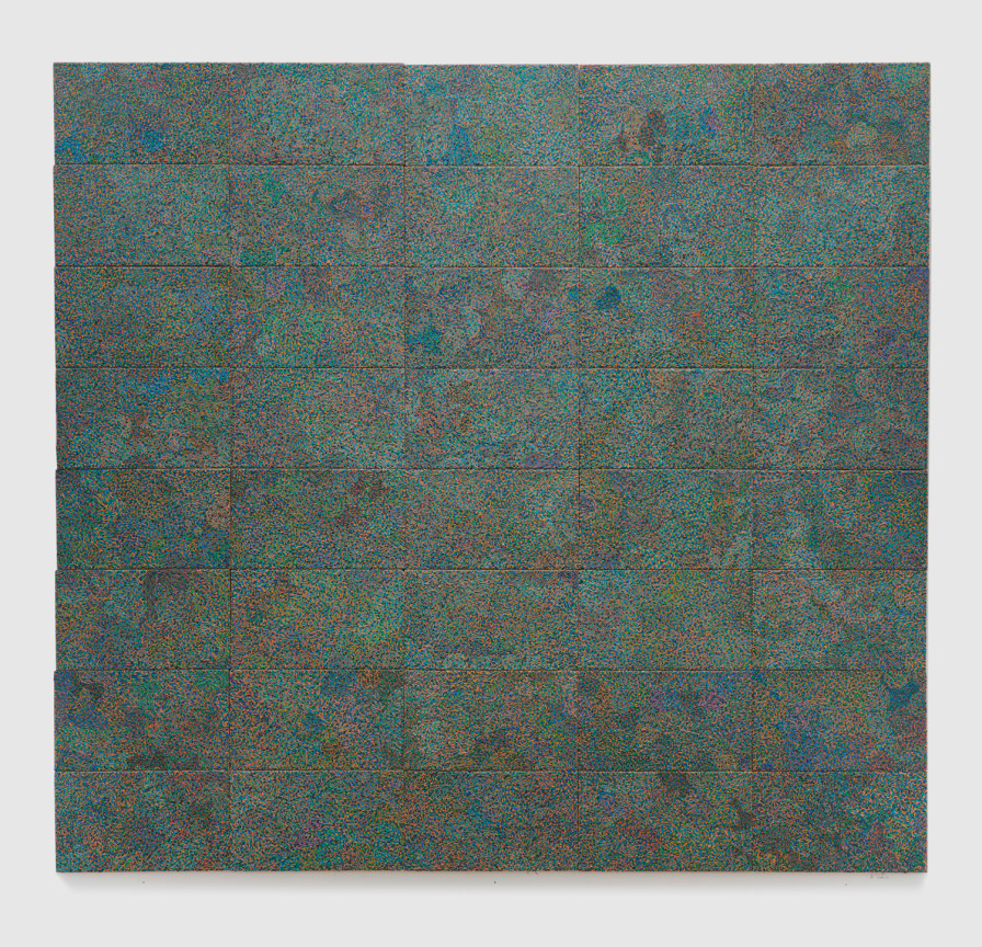 Woven electrical wire on panels