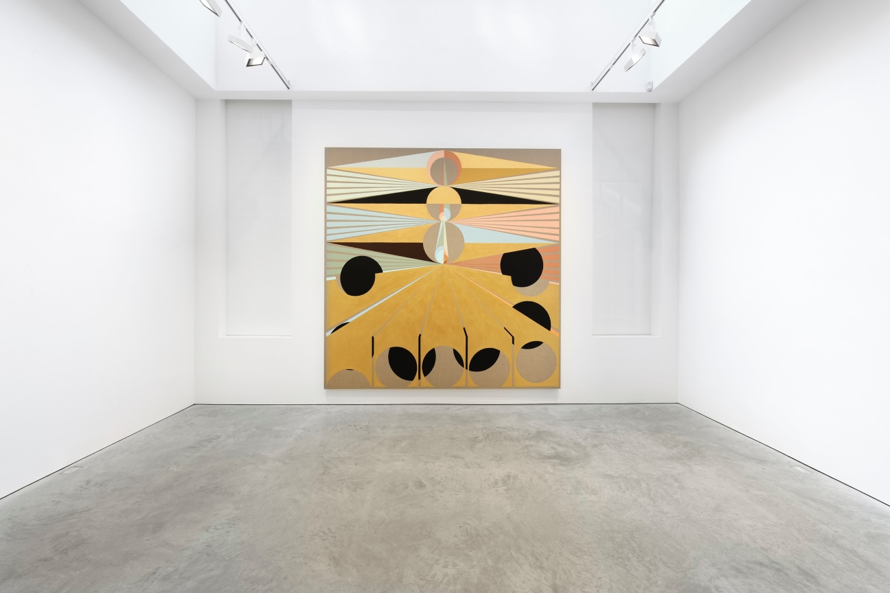 painting at the end of a hallway