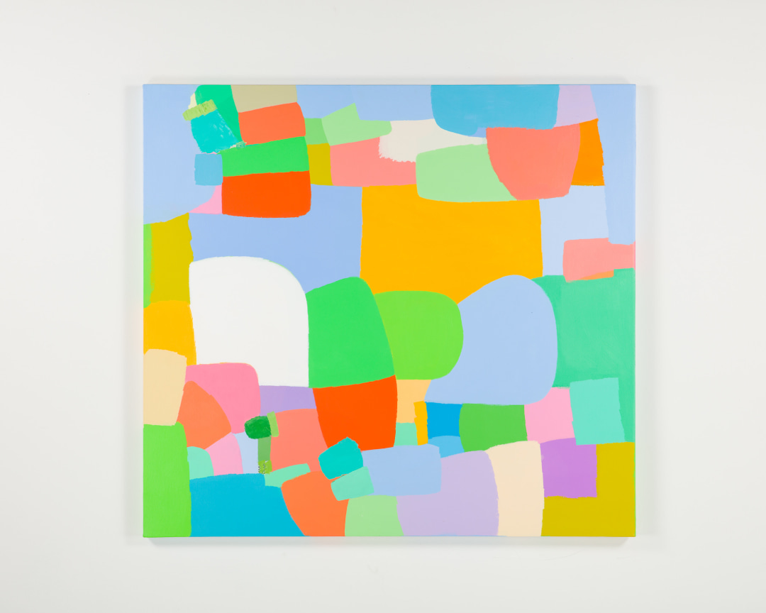 Image of a Federico Herrero oil and acrylic painting on canvas.