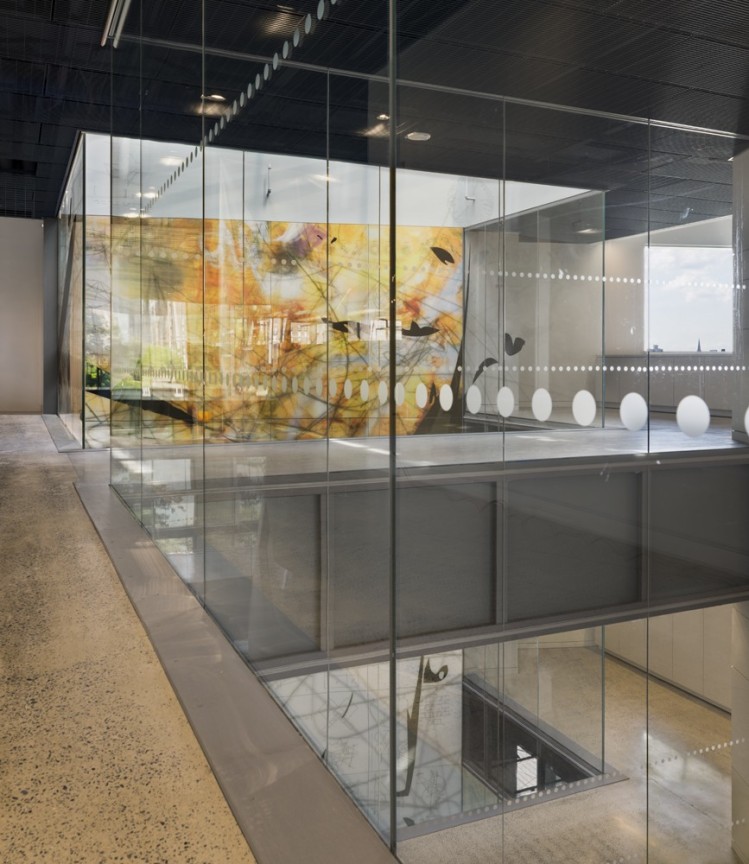 Installation view of Matthew Ricthie's Everything that Rises Must Converge,&nbsp;2017