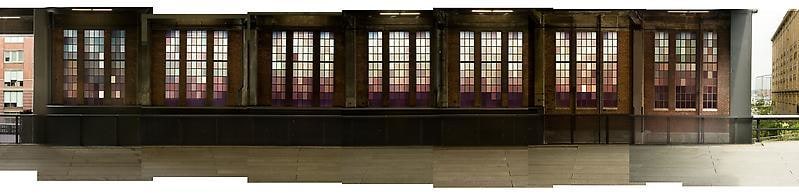 700 colored panes of glass