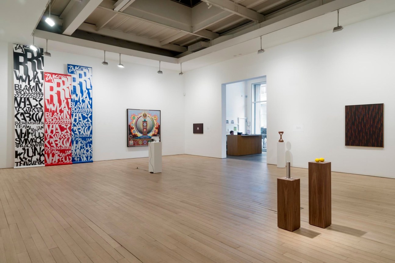 installation view of the exhibition