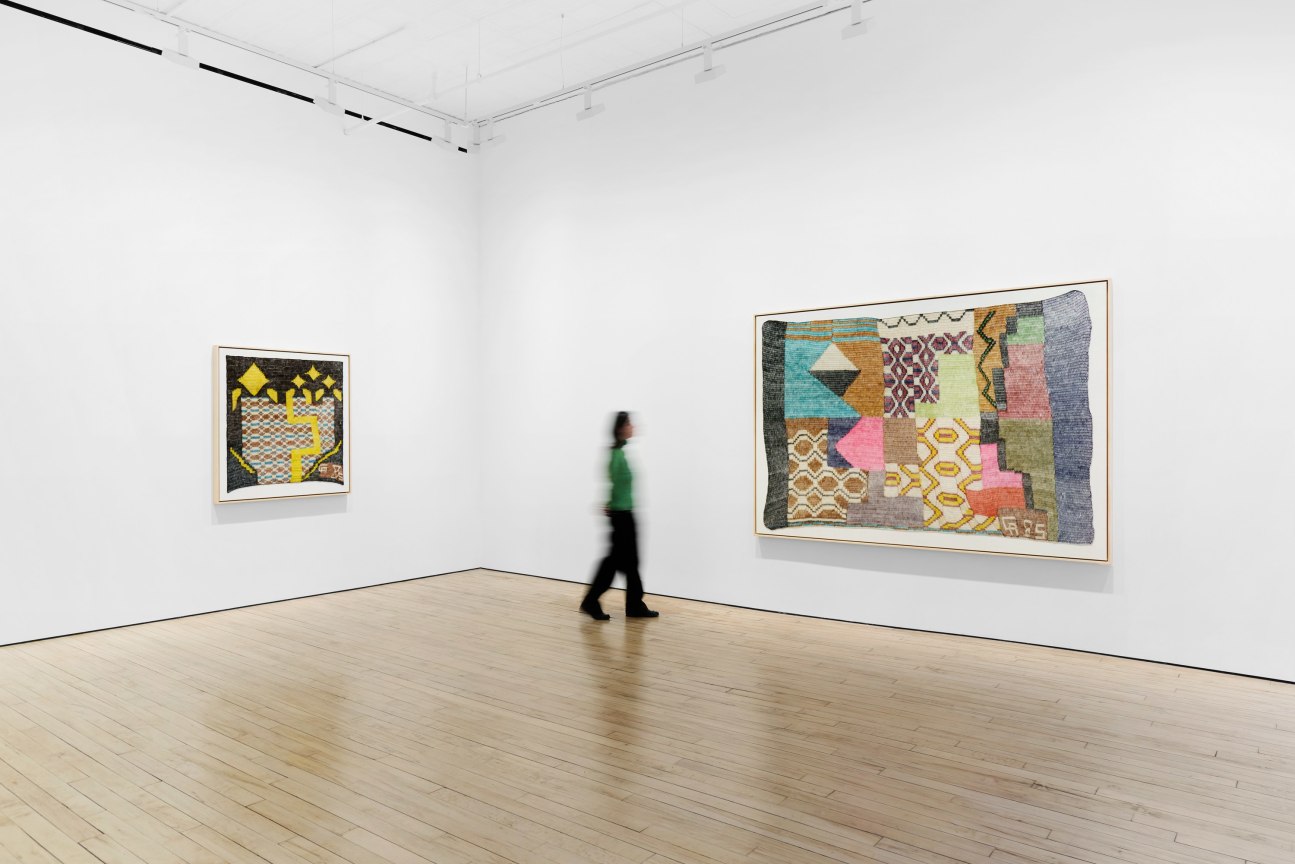 Installation view, Claudia Alarc&oacute;n &amp;amp; Sil&auml;t,&nbsp;James Cohan, 52 Walker Street, New York, NY, April 11 - May 10, 2025.