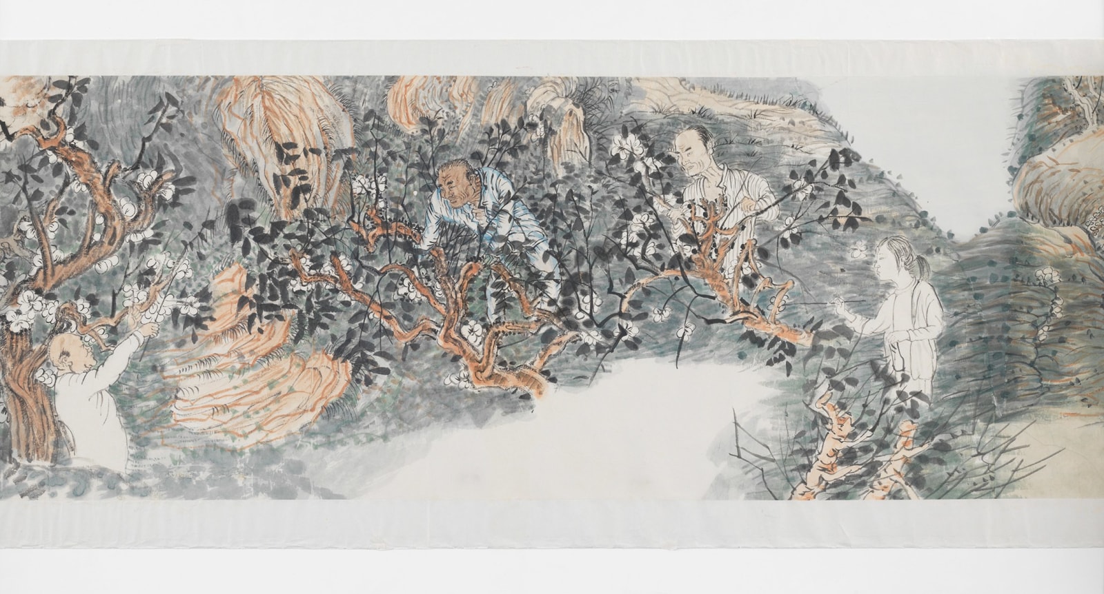 Detail of YUN-FEI JI's The Village and its Ghosts,&nbsp;2014
