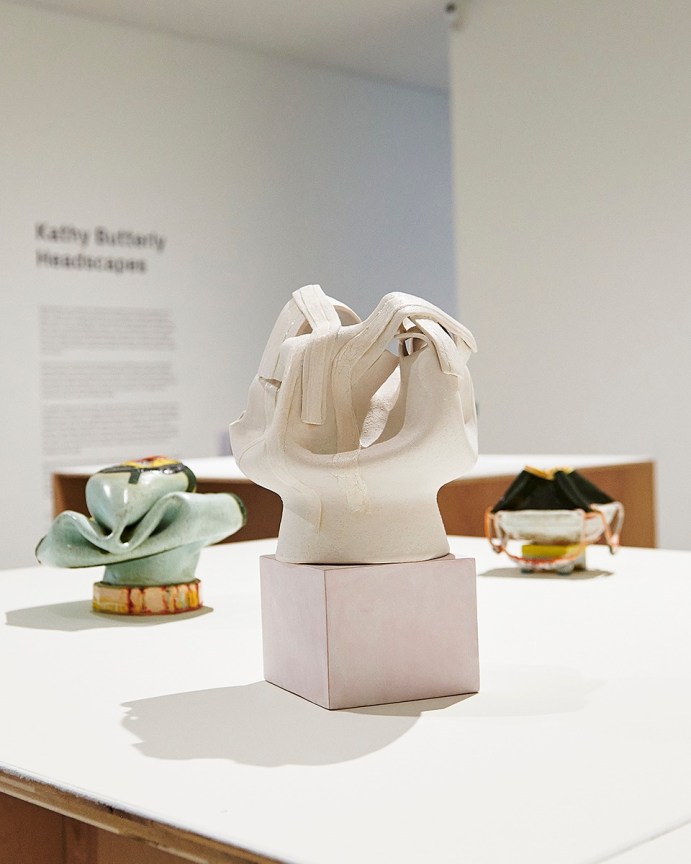Installation view, Kathy Butterly,&nbsp;Out of one, many / Headscapes,&nbsp;Contemporary Art Museum St. Louis, MO,&nbsp;September 3, 2021 &ndash;&nbsp;February 13, 2022