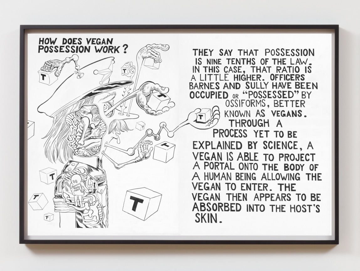 Image of TRENTON DOYLE HANCOCK's Trenton Doyle Hancock Presents The Moundverse, Chapter 2: Veganism, 2020